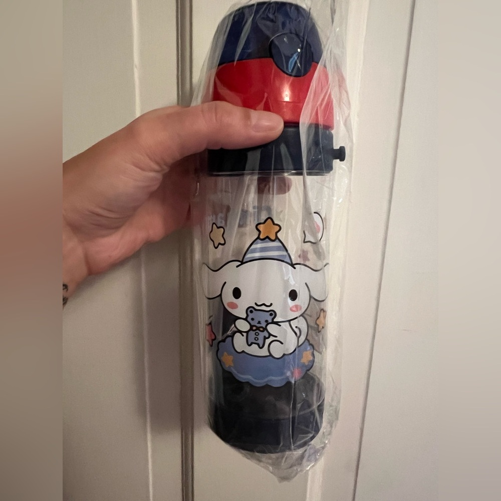 Cinnamoroll Kid’s Water Bottle with a Strap